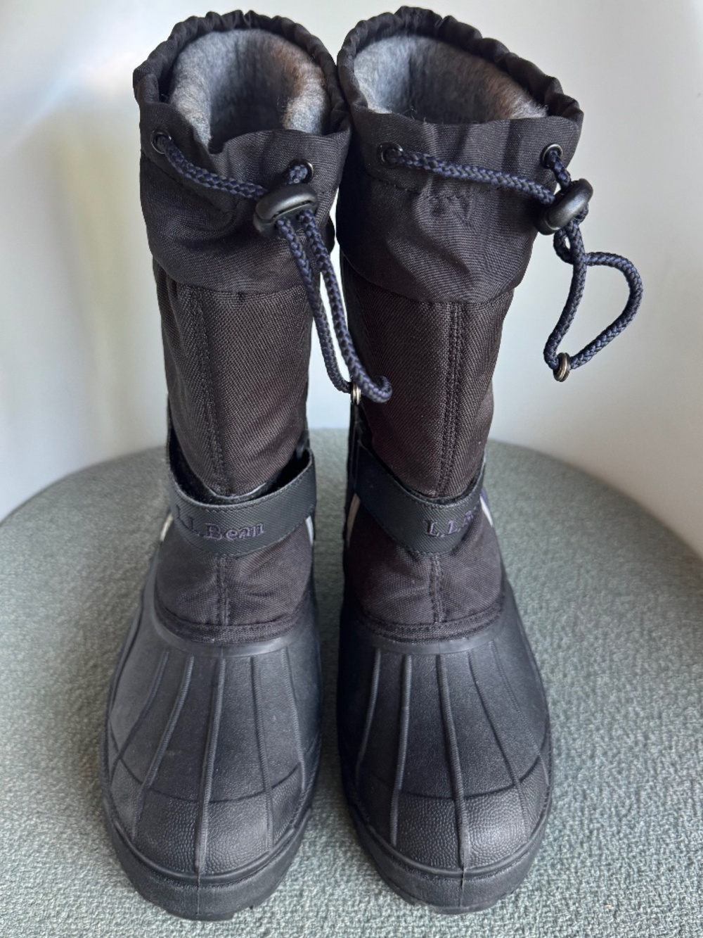 L.L. Bean Kids' Northwoods Boots snow winter boots wool lining